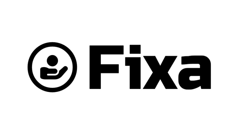 A logo of Fixa