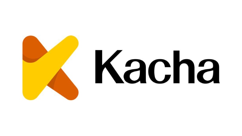 A logo of Kacha