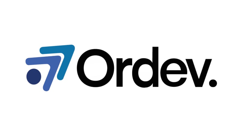 A logo of Ordev.